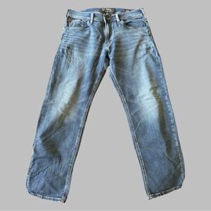 SILVER JEANS CO Men’s Eddie Joga Straight Leg Jeans